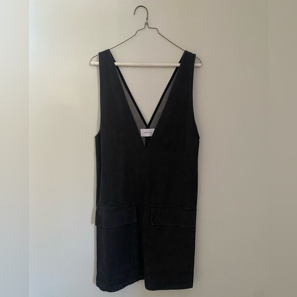 Odeyalo dress/jumper in XS black denim.